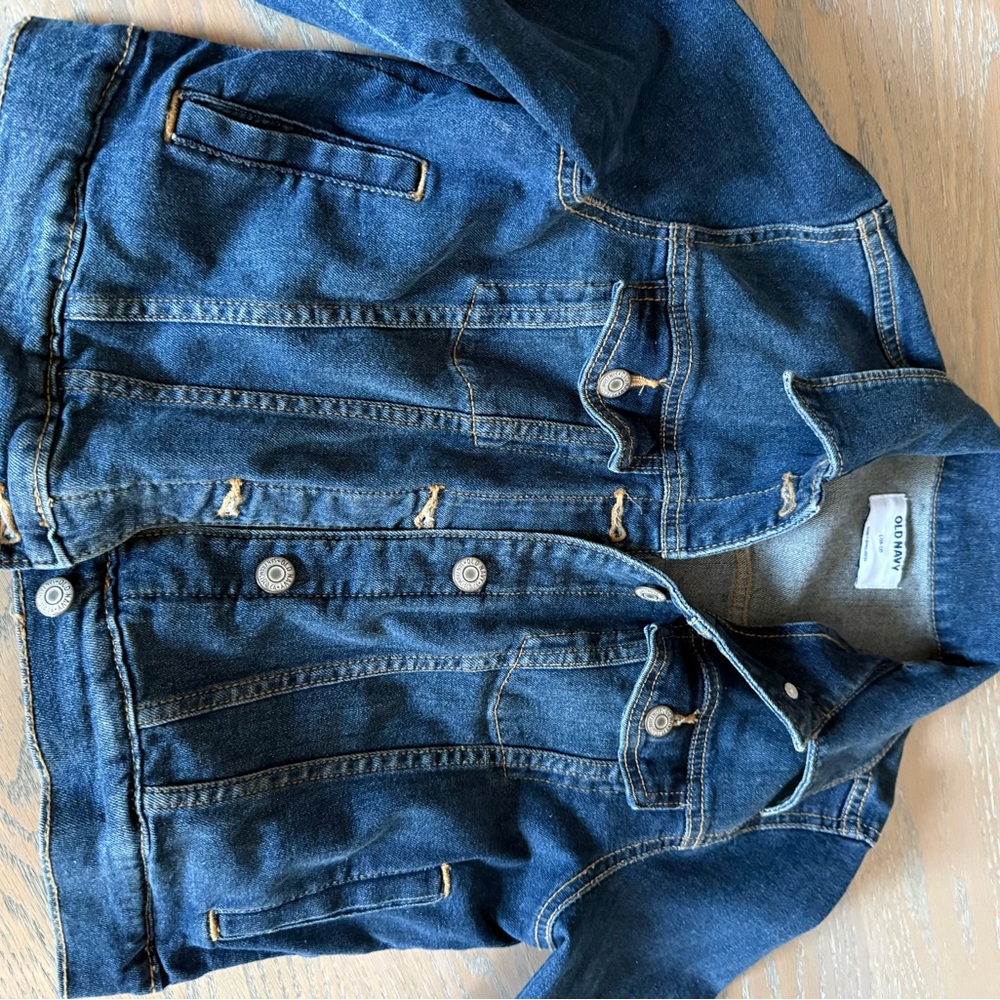 J Crew / Crewcuts girls denim jacket - Picture 7 of 8